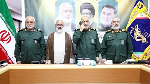 ویدیوی مکالمه حساس سردار سلامی با پزشکیان حین حمله به اسرائیل ویدیوی مکالمه حساس سردار سلامی با پزشکیان حین حمله به اسرائیل