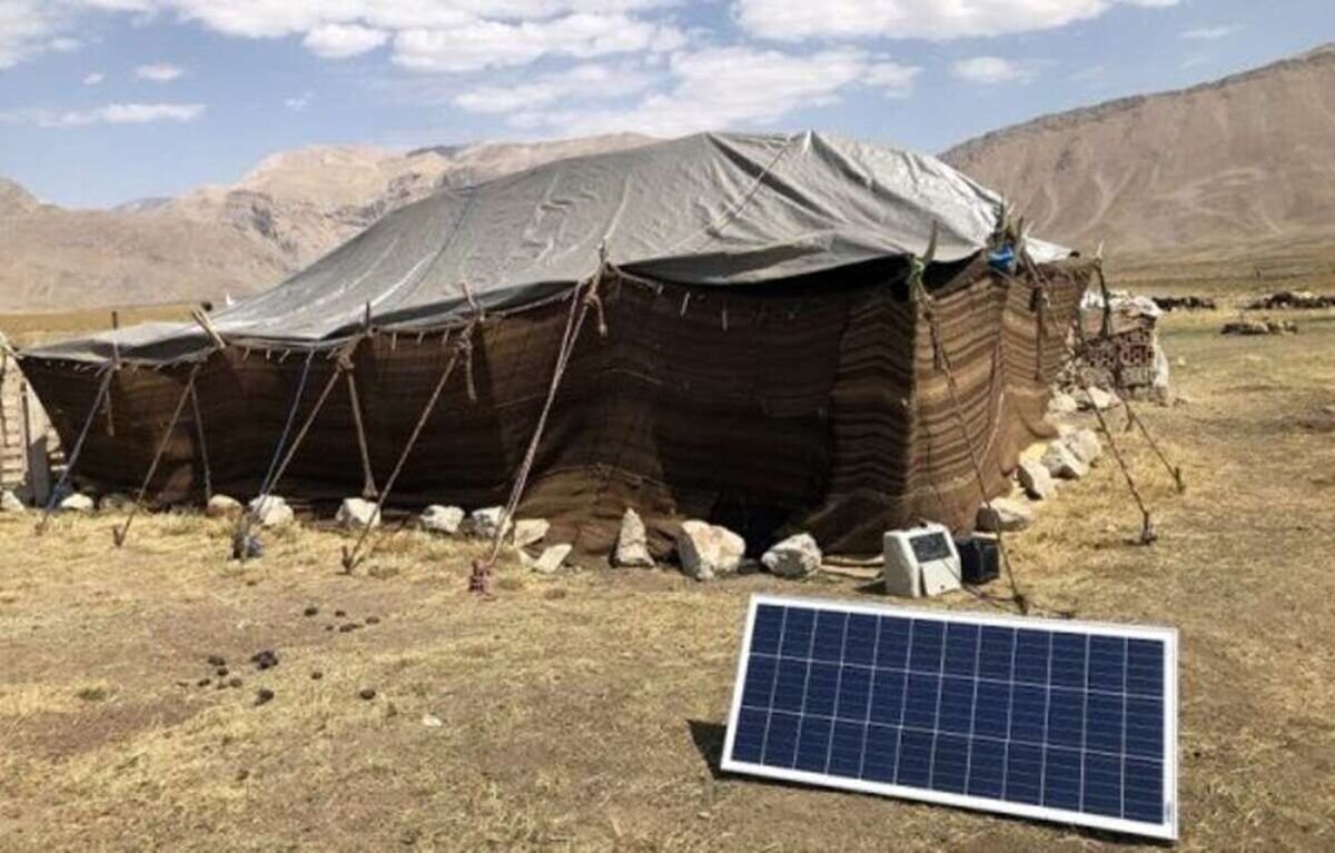 تولید انرژی خورشیدی در جامعه عشایر خوب پیش نمی‌رود