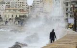 طوفان و بارندگی شدید در «اسکندریه»ی مصر طوفان و بارندگی شدید در «اسکندریه»ی مصر