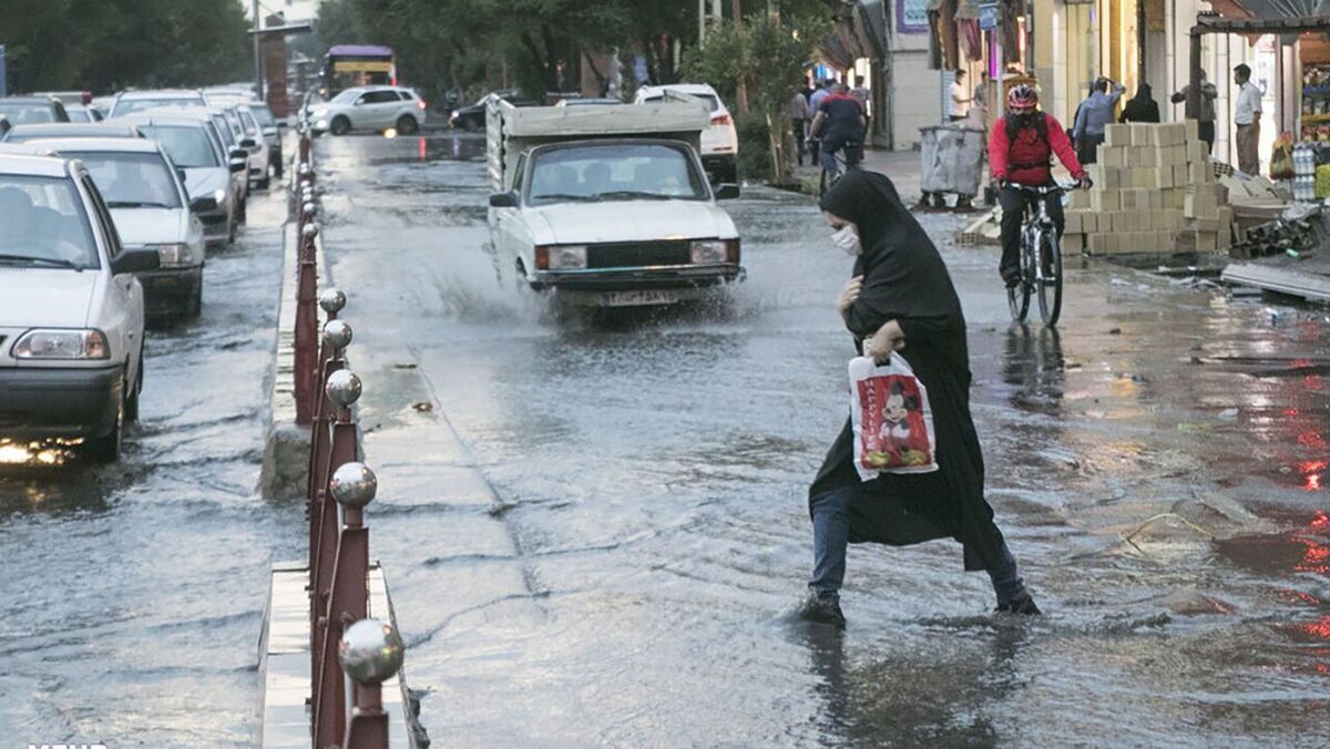 هشدار قرمز بارندگی برای خوزستان هشدار قرمز بارندگی برای خوزستان