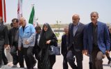 وزیر کار برای بازدید از بندر شهید رجایی وارد بندرعباس شد