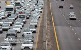 ترافیک سنگین در جادههای شمالی منتهی به تهران ترافیک سنگین در جادههای شمالی منتهی به تهران
