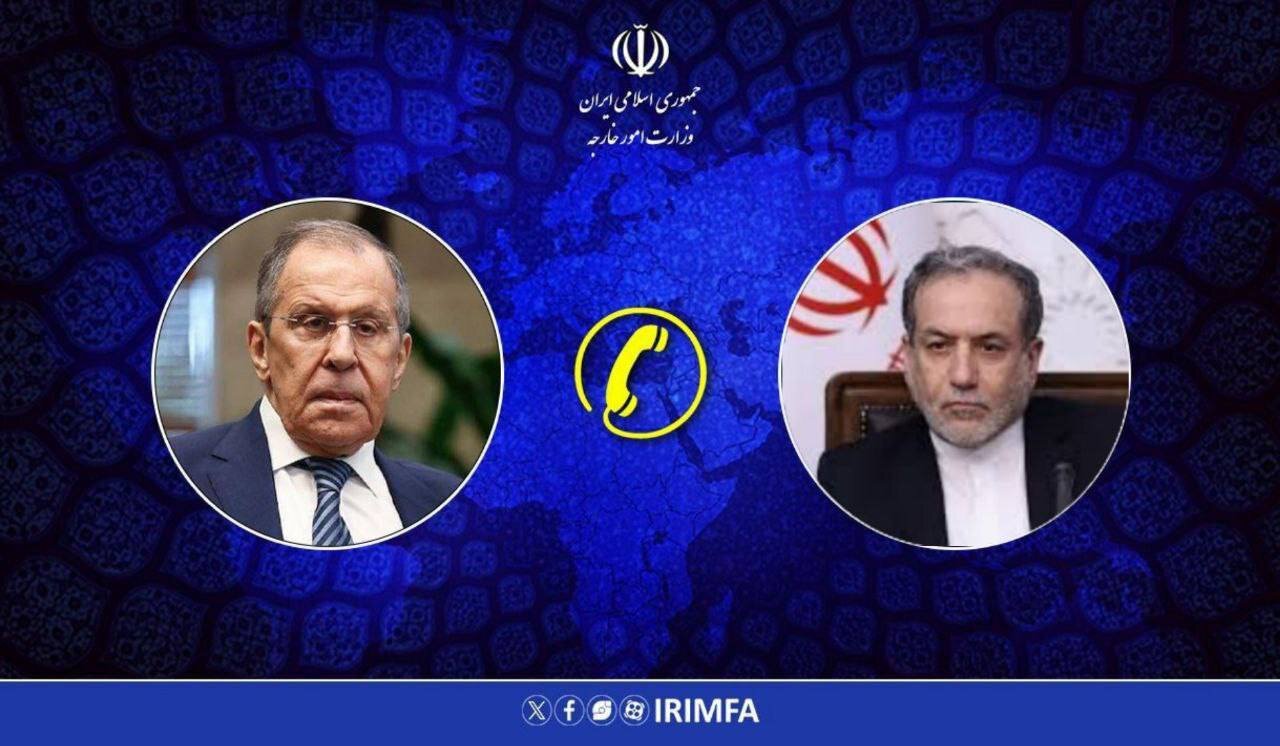 گفتگو تلفنی وزرای امور خارجه ایران و روسیه