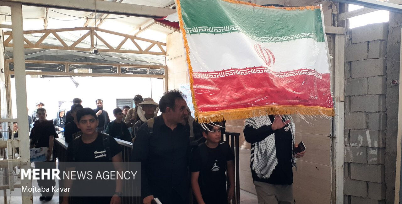 تردد ۱۰۶ هزار نفر از مرز مهران از اول ماه محرم تاکنون