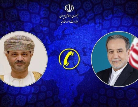 رایزنی تلفنی وزرای خارجه ایران و عمان